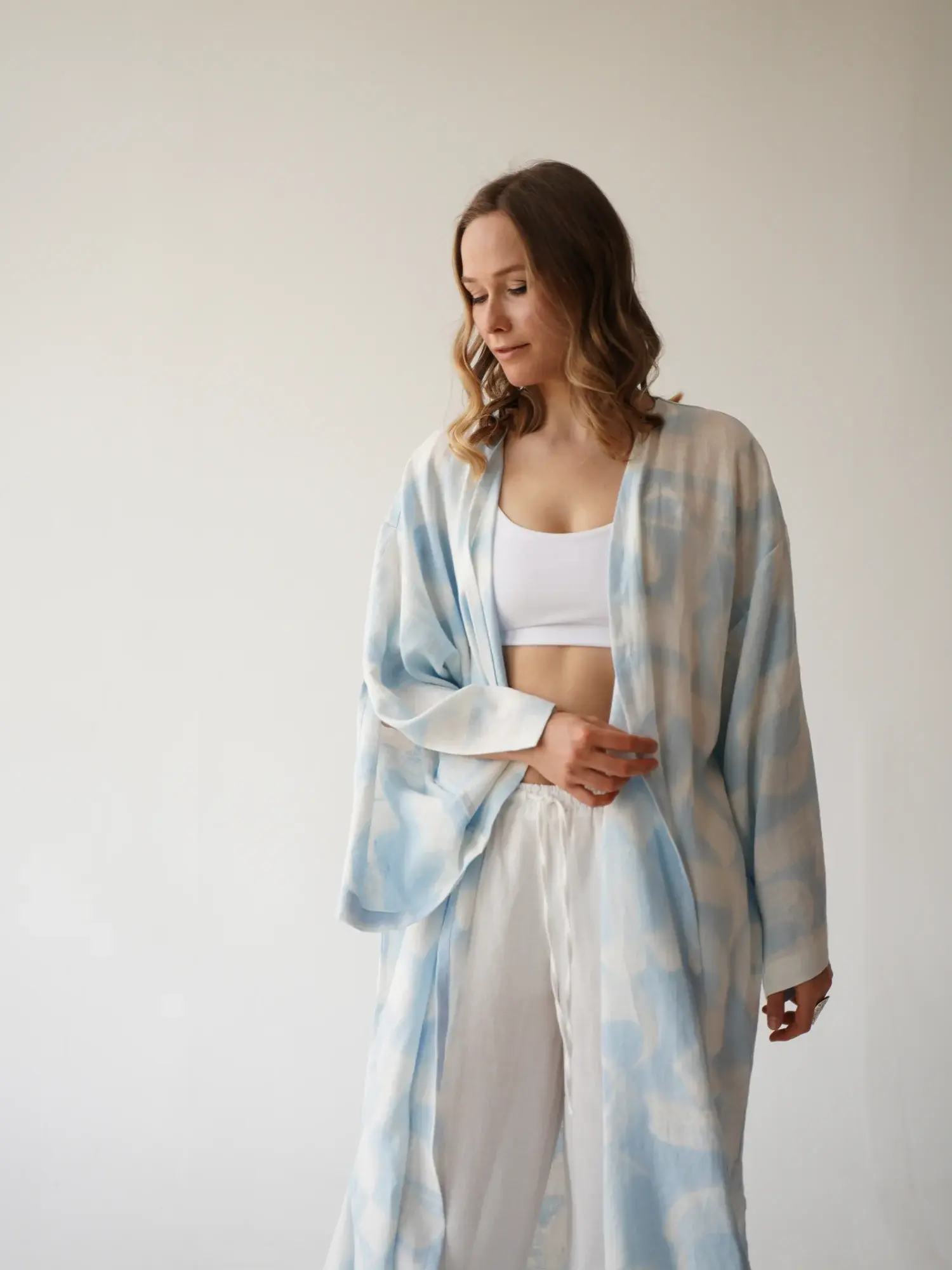 Glacier Drift Kimono